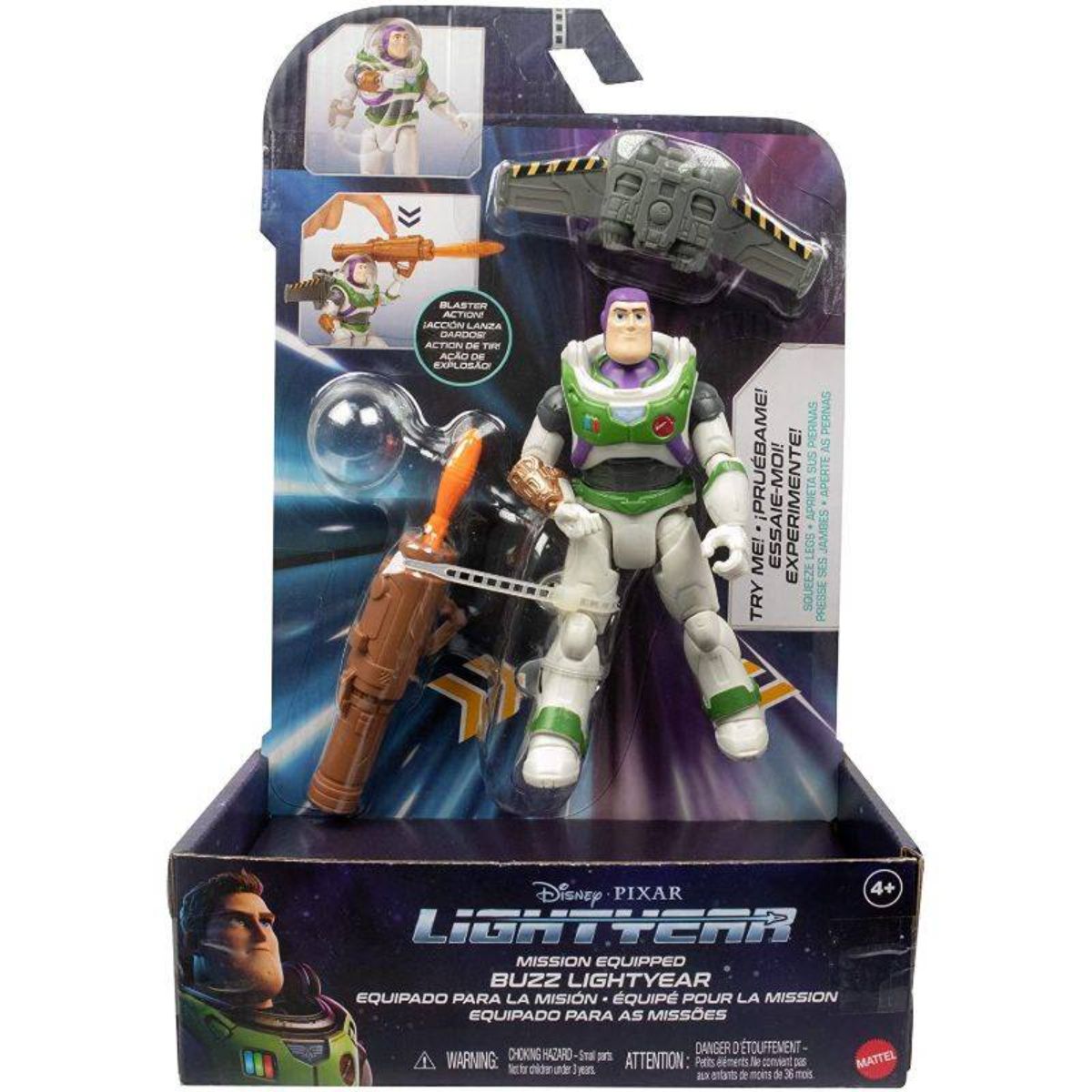 Figurina articulata, Disney Pixar Lightyear, Buzz cu accesorii, HHJ86 1 Figurina articulata, Disney Pixar Lightyear, Buzz cu accesorii, HHJ86