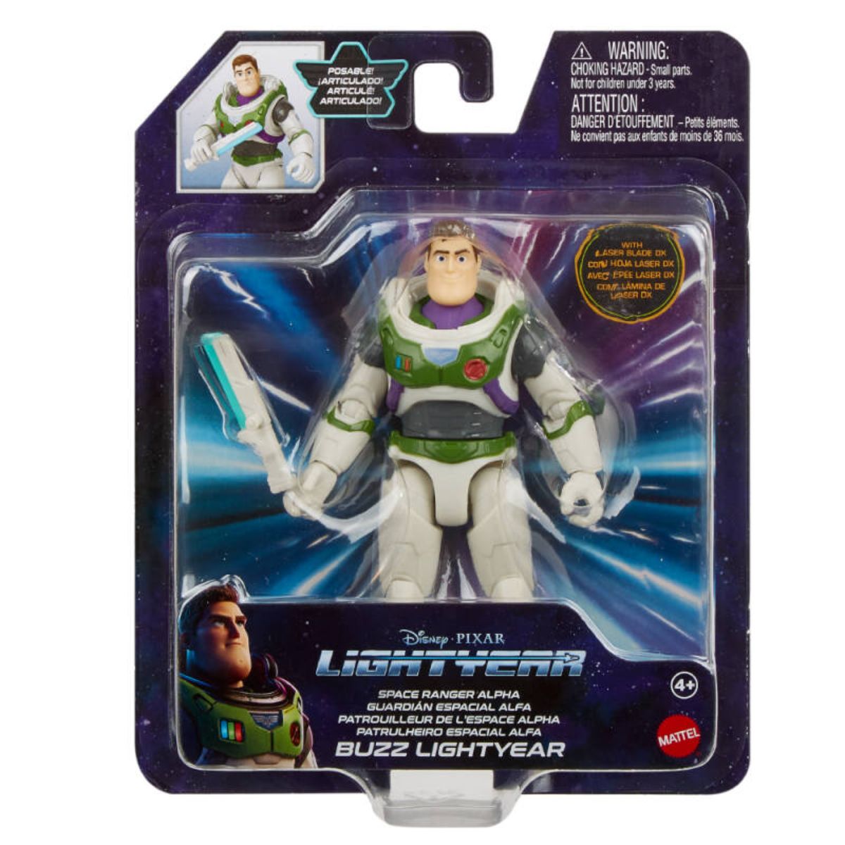 Figurina articulata, Disney Pixar Lightyear, Buzz cu accesoriu, HHJ79 1 Figurina articulata, Disney Pixar Lightyear, Buzz cu accesoriu, HHJ79