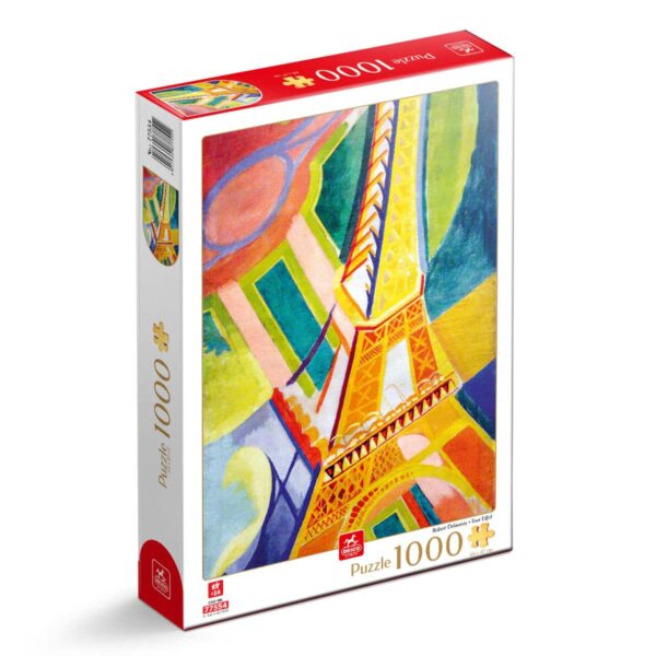 Puzzle Robert Delaunay - Tour Eiffel - Puzzle adulti 1000 piese