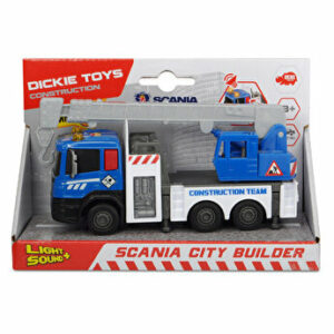 Automacara Scania cu lumini si sunete, 17 cm
