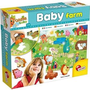 Puzzle de podea - Distractie la ferma (12 piese)