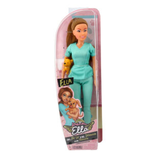 Papusa Fashion Dream Ella, Doctor veterinar, 578055EUC