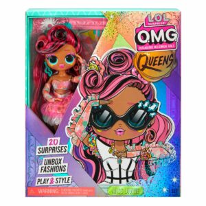 Papusa LOL Surprise OMG Queens, Miss Divine cu 20 surprize, 579922