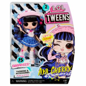 Papusa LOL Surprise Tweens S2, Aya Cherry cu 15 surprize, 579588