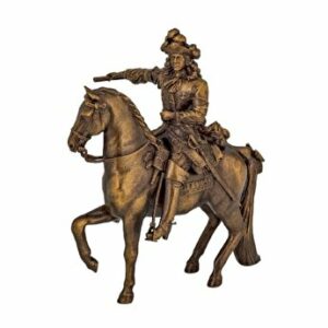Figurina Ludovic al XIV-lea pe cal