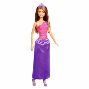 Papusa Barbie Dreamtopia - Printesa cu rochita mov