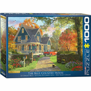Puzzle Eurographics - Dominic Davison: The Blue Country House, 1000 piese