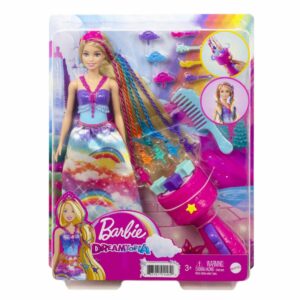 Papusa cu impletituri, Barbie Dreamtopia, fabuloase si accesorii