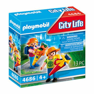 Playmobil City Life, School - Prima zi de scoala a copiilor