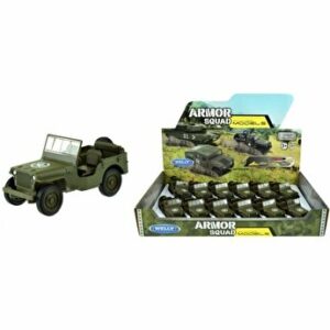 Masinuta metalica Welly - Jeep Willys