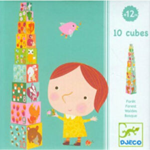 Turn de construit - Padure, 10 cuburi
