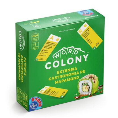 1 extensia word colony gastronomie pe mapamond