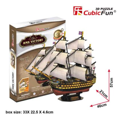 10090 t4019h corabia hms victory puzzle 3d jucarii nicoro 1