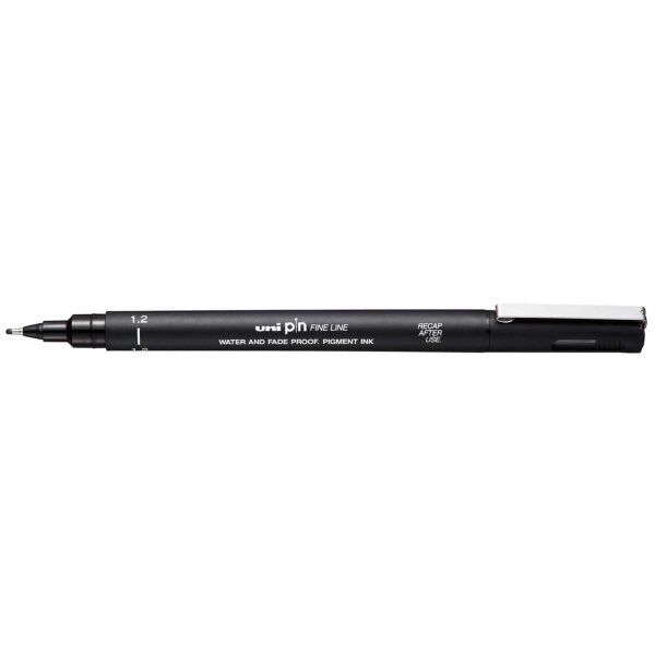Liner pe baza de apa - Negru, 1.2 mm | Uni-Ball