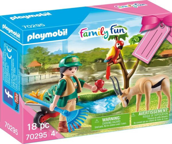Set jucarii - Girl with animals at Zoo | Playmobil
