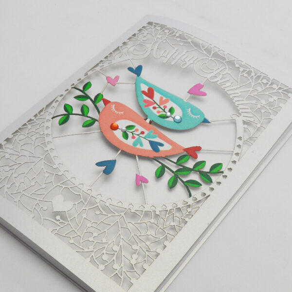 Felicitare - Happiness 2 Birds | Alljoy Design - imagine 2