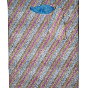 Punga medie pentru cadou - Glitter Rainbow | Glick