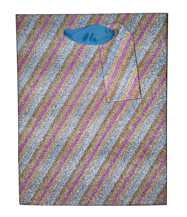 Punga medie pentru cadou - Glitter Rainbow | Glick
