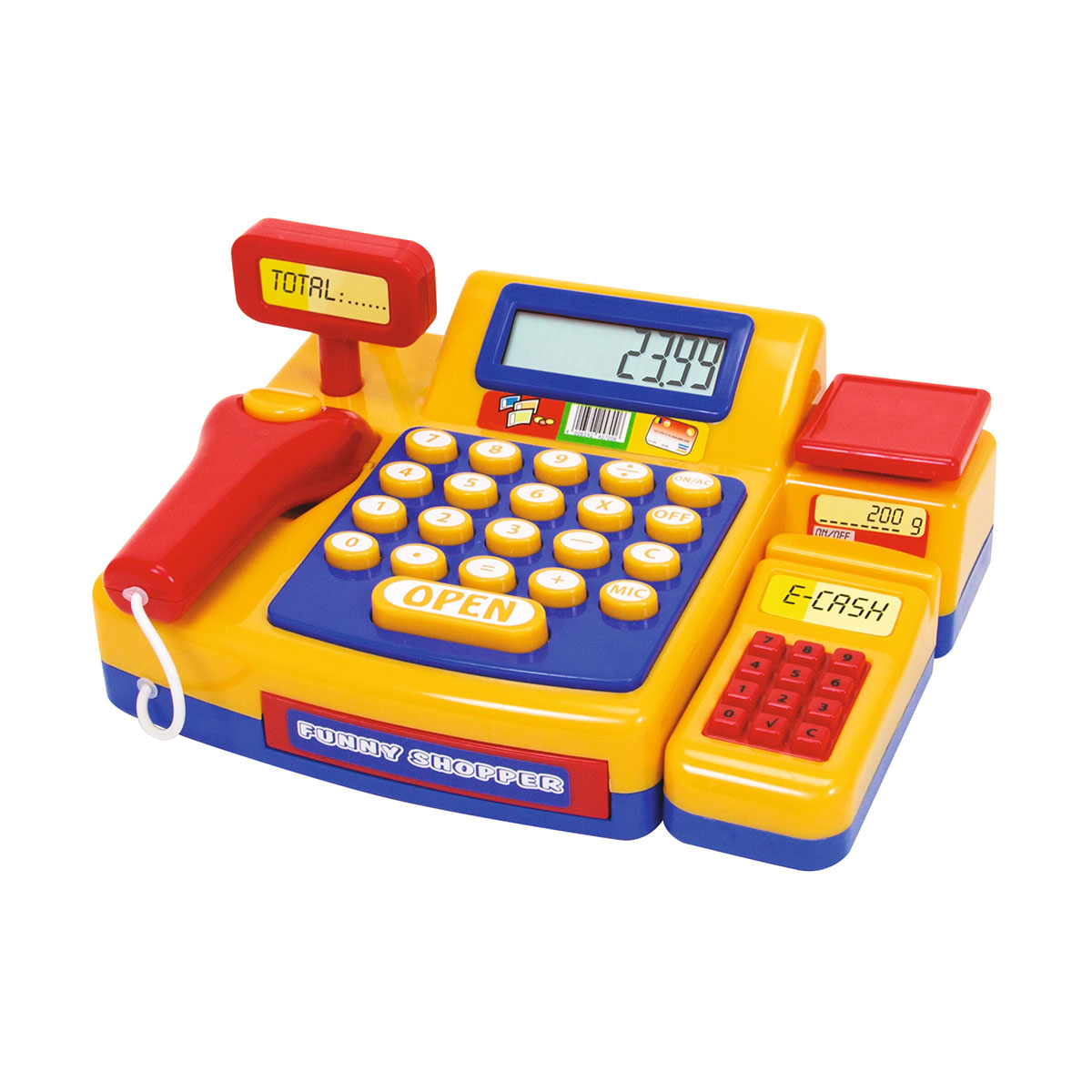 Set de joaca Simba, Casa de marcat cu card reader si bancnote 1 Set de joaca Simba, Casa de marcat cu card reader si bancnote