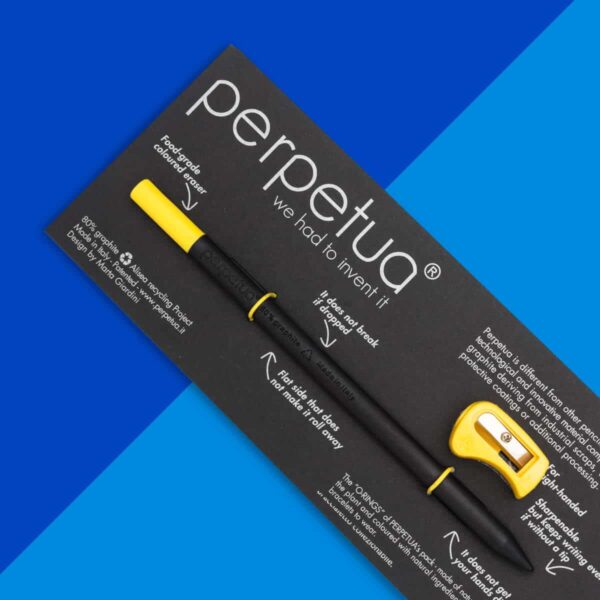 Creion Grafit - Perpetua the pencil - Back to School - Yellow Eraser | Perpetua - imagine 3