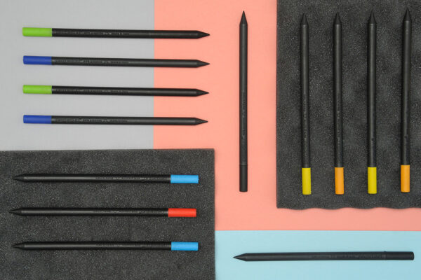 Creion Grafit - Perpetua the pencil - Fuchsia Eraser | Perpetua - imagine 3