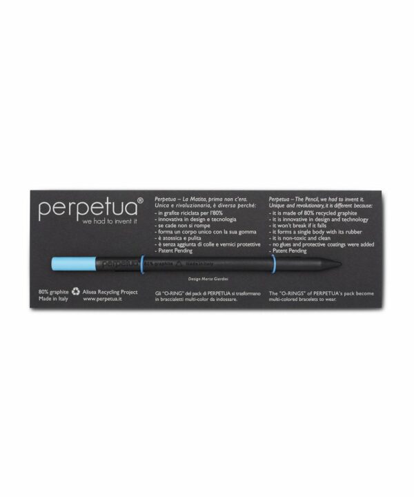Creion Grafit - Perpetua the pencil - Blue Light Eraser | Perpetua - imagine 6