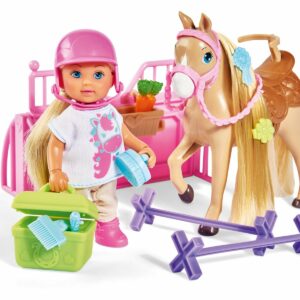 Set papusa Evi Love cu cal