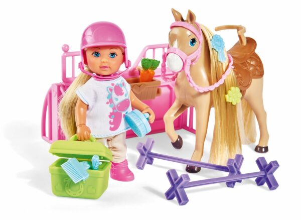 Set papusa Evi Love cu cal