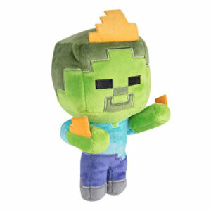 Plus Minecraft Happy Explorer Zombie on fire