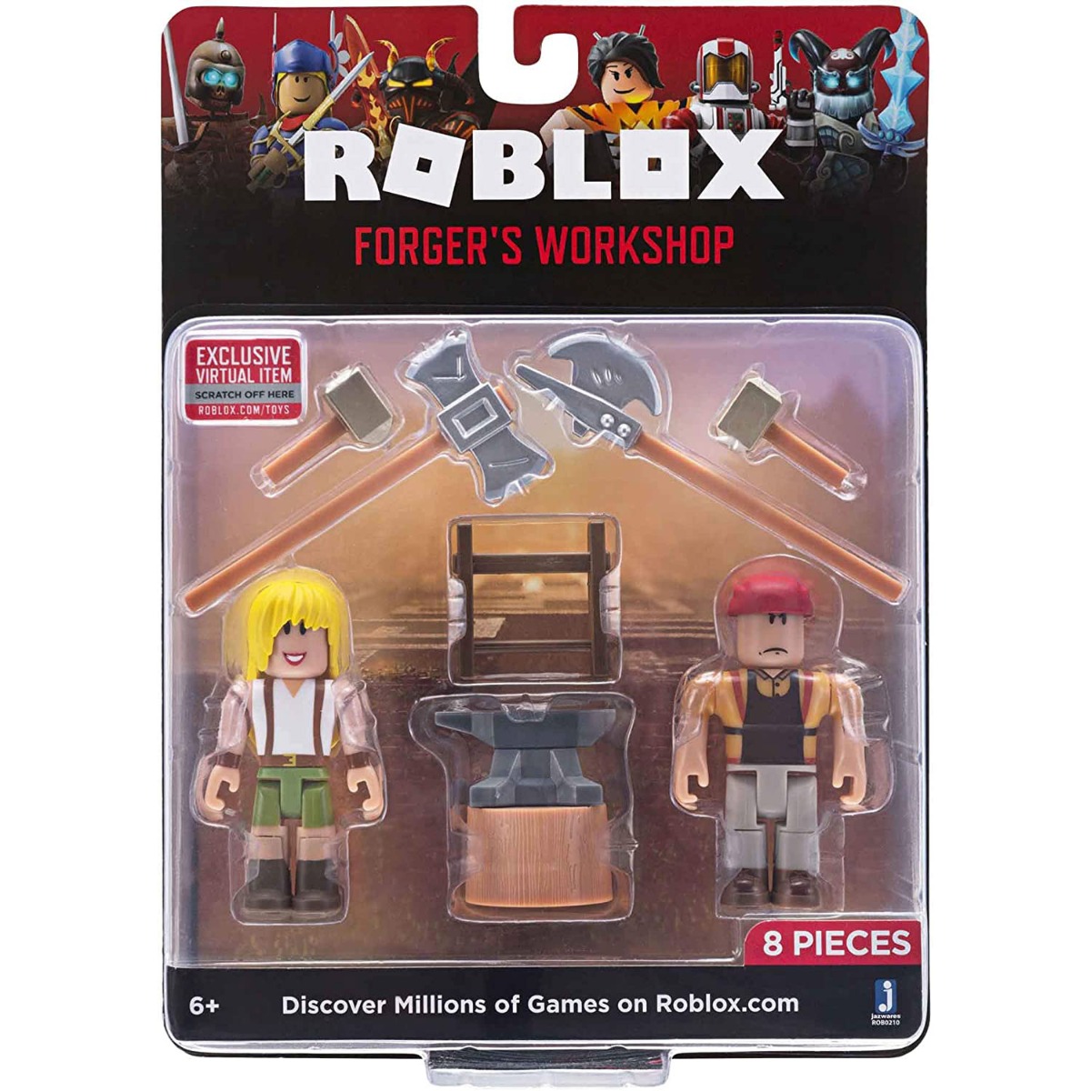Set 2 figurine Roblox, Forger's Workshop 1 Set 2 figurine Roblox, Forger's Workshop