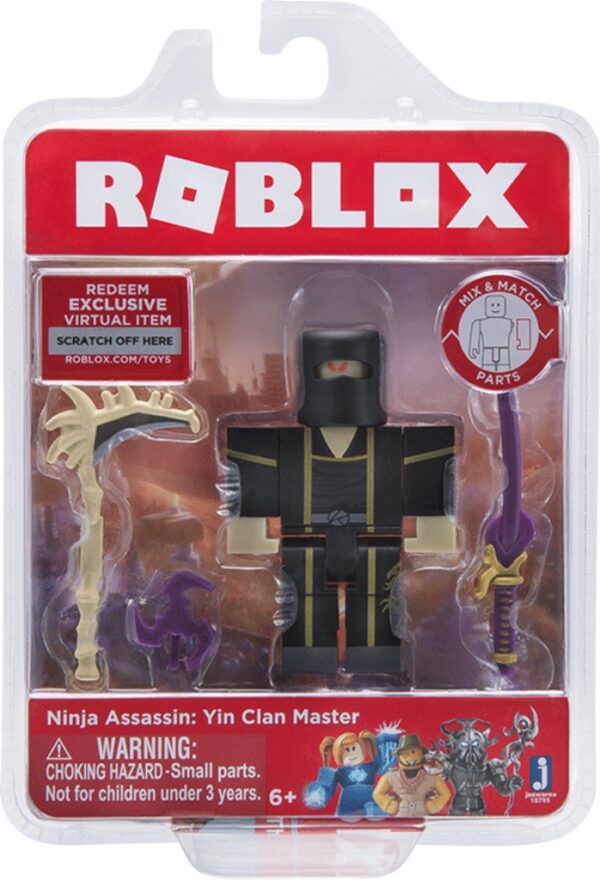 ROBLOX FIGURINA BLISTER Ninja Assassin: Yin Clan Master