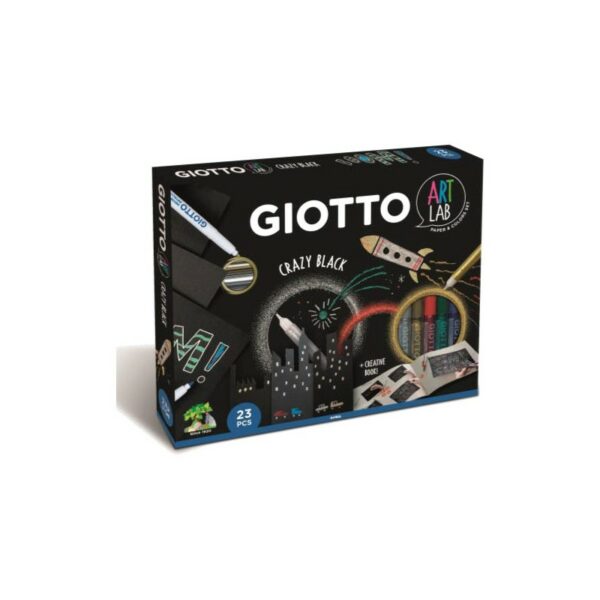 Set creativ - Crazy Black Art Lab | Giotto