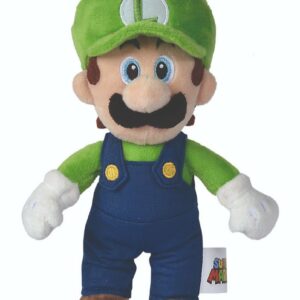 Jucarie de plus Super Mario, Luigi, 20 cm