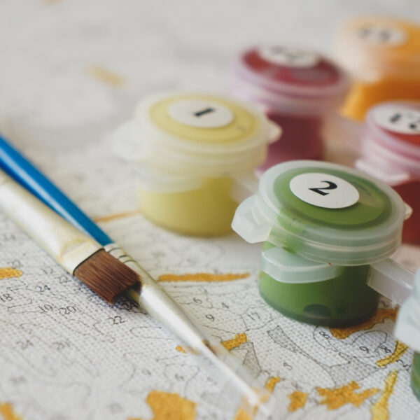 Set pictura pe numere - Spring 4, 40x50 cm | Acuarello - imagine 4