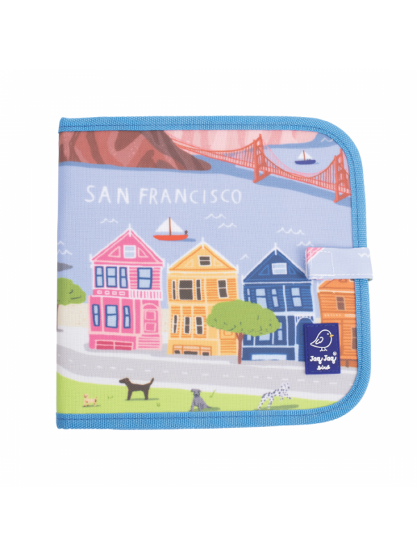 Carte refolosibila pentru desen - Cities of Wonder - San Francisco | Jaq Jaq Bird
