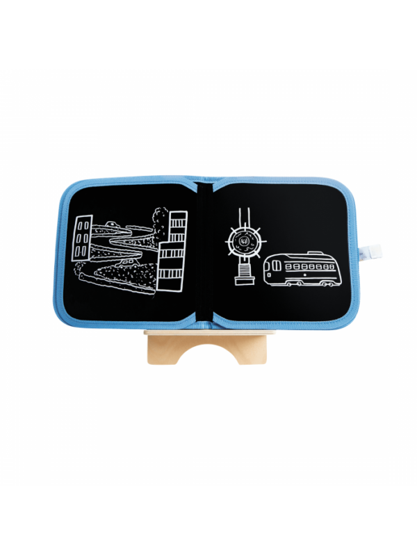 Carte refolosibila pentru desen - Cities of Wonder - San Francisco | Jaq Jaq Bird - imagine 7