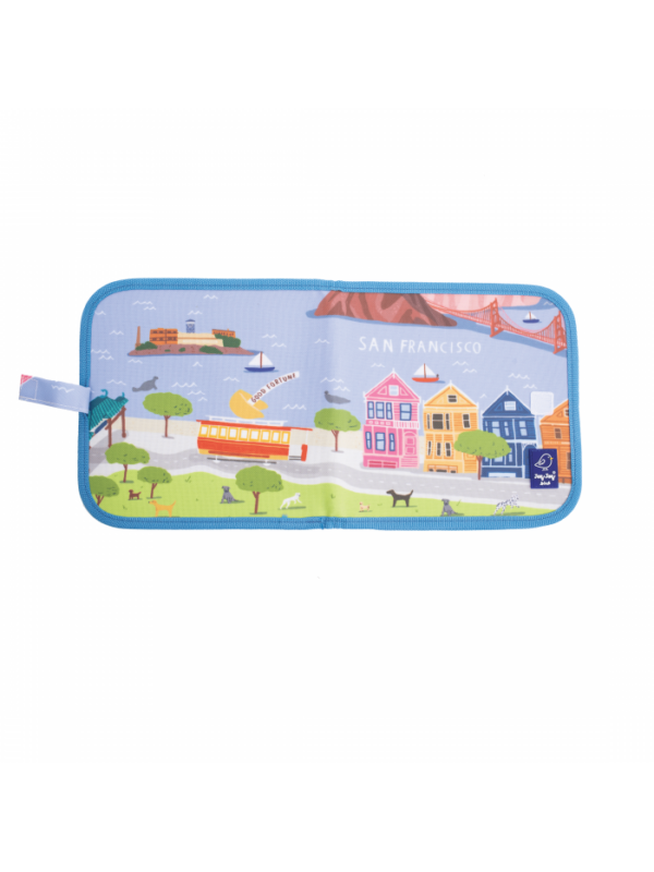 Carte refolosibila pentru desen - Cities of Wonder - San Francisco | Jaq Jaq Bird - imagine 3