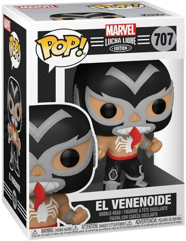 Figurina - Marvel Luchadores - El Venenoide | Funko