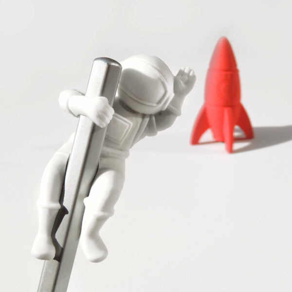 Set creion si radiere - Moon Walk Erasers | Suck Uk - imagine 5