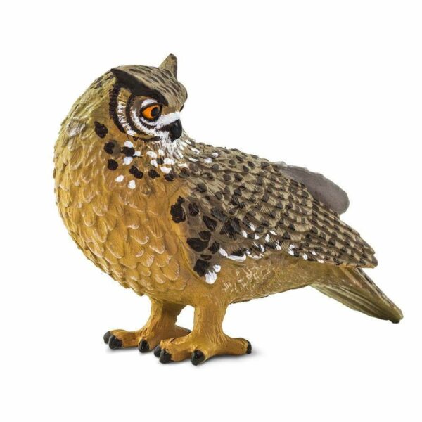 Figurina - Wildlife Animal - Eagle Owl | Safari - imagine 3
