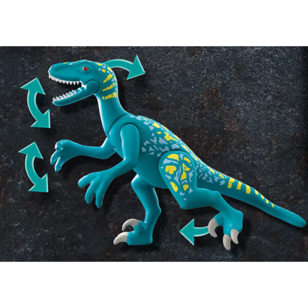 Set figurine - Deinonychus - Gata de lupta | Playmobil - imagine 3