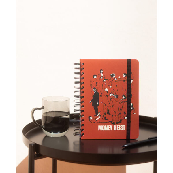 Notebook A5 - Bullet Journal La Casa De Papel Guerra | Grupo Erik - imagine 3