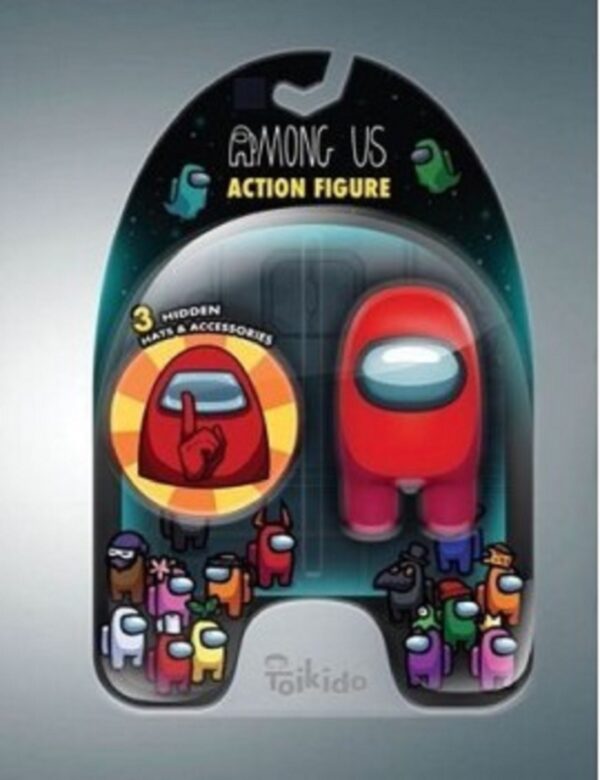 Figurina - Among Us - Crewmates - Rosu, 12 cm | Toikido