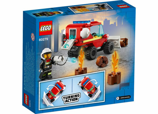 Camion de pompieri lego city - imagine 2