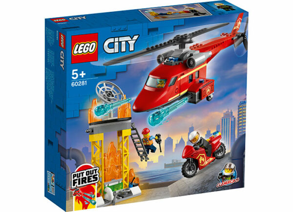 Elicopter de pompieri lego city