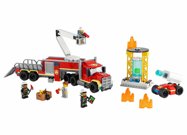 Unitate de comanda a pompierilor lego city - imagine 2