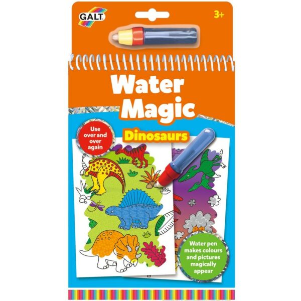 Set pentru colorat - Water Magic - Dinozauri | Galt