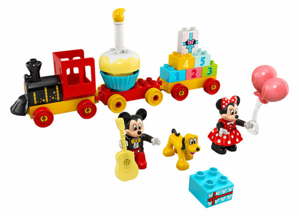 Trenul aniversar mickey si minnie lego duplo - imagine 3