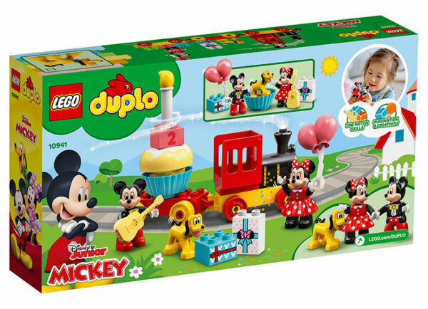 Trenul aniversar mickey si minnie lego duplo - imagine 2