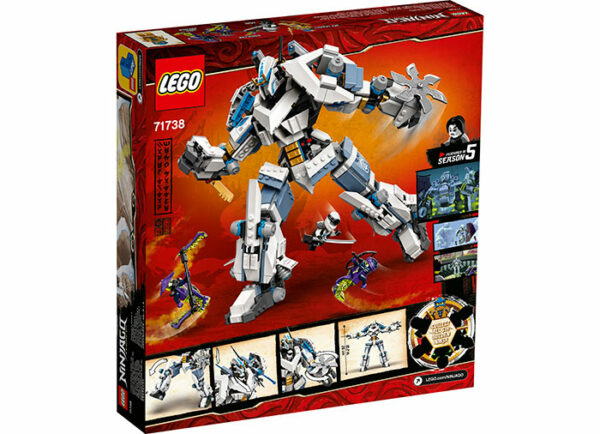 Robotul titan al lui zane lego ninjago - imagine 2